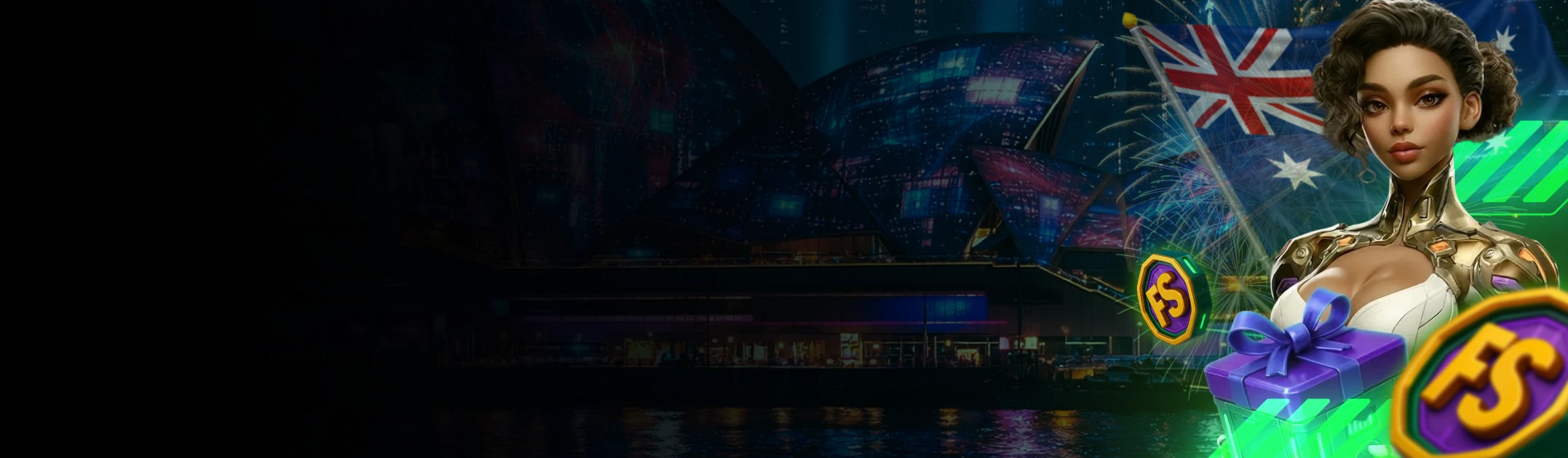 LA FESTA AUSTRALIANA DEFINITIVA<br/>FINO A 70 FS O 50%