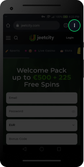 Pwa instruction Android Chrome